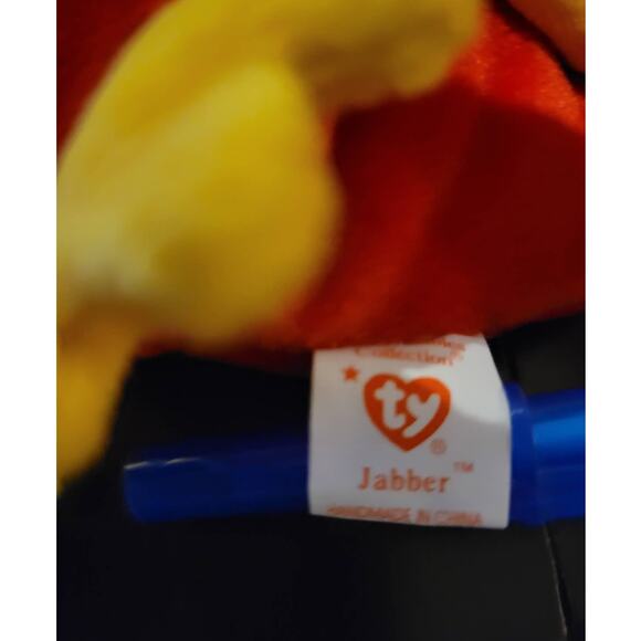 Jabber the Parrot Beanie Baby MINT - Picture 6 of 7